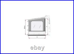 Fiamma Motorhome Side W Pro F35 Van Awning Side Panel withCrystal Window -07977A01