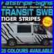 Fits-Ford-Transit-Graphics-Stickers-Decal-Camper-Van-Motorhome-SWB-TIGER-STRIPES-01-yq
