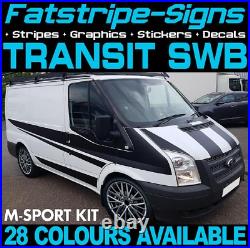 Fits Ford Transit Graphics Stickers Decals Camper Van Motorhome SWB M-SPORT KIT