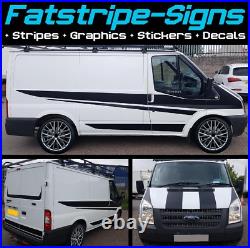 Fits Ford Transit Graphics Stickers Decals Camper Van Motorhome SWB M-SPORT KIT