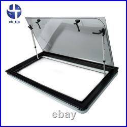 For Camper Van Motorhome Cassette Window Hinged Sliding+Caravan Blind 1100550mm