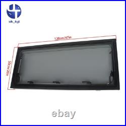 For Camper Van Motorhome Cassette Window Hinged Sliding+Caravan Blind 1200500mm