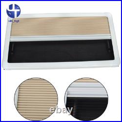 For Camper Van Motorhome Cassette Window Hinged Sliding+Caravan Blind 1200500mm