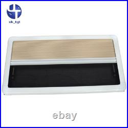 For Camper Van Motorhome Cassette Window Hinged Sliding+Caravan Blind 1200500mm