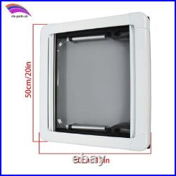 For Camper Van Motorhome Cassette Window Hinged Sliding Caravan Blind 500X300mm