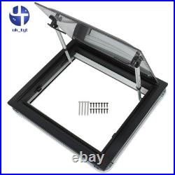 For Camper Van Motorhome Cassette Window Hinged Sliding+Caravan Blind 500x300mm