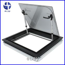 For Camper Van Motorhome Cassette Window Hinged Sliding+Caravan Blind 500x300mm