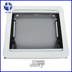 For Camper Van Motorhome Cassette Window Hinged Sliding+Caravan Blind 500x300mm