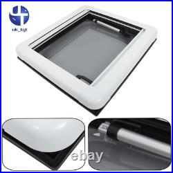 For Camper Van Motorhome Cassette Window Hinged Sliding+Caravan Blind 500x300mm