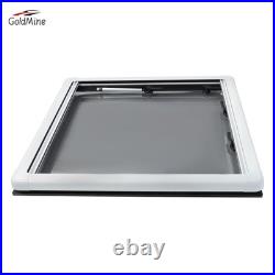 For Camper Van Motorhome Cassette Window Hinged Sliding+Caravan Blind 90cm90cm