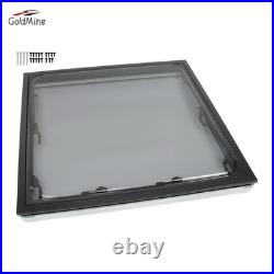 For Camper Van Motorhome Cassette Window Hinged Sliding+Caravan Blind 90cm90cm