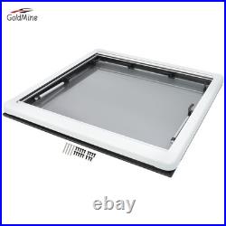 For Camper Van Motorhome Cassette Window Hinged Sliding+Caravan Blind 90cm90cm