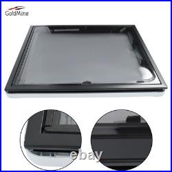 For Camper Van Motorhome Cassette Window Hinged Sliding+Caravan Blind 90cm90cm