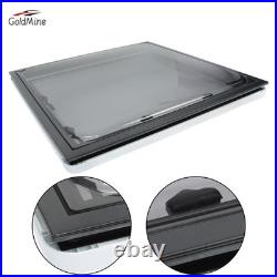 For Camper Van Motorhome Cassette Window Hinged Sliding+Caravan Blind 90cm90cm