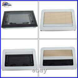For Camper Van Motorhome Window Hinged Sliding+Caravan Blind 500300mm