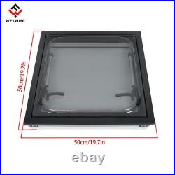 For Camper Van Motorhome Window Hinged Sliding+Caravan Blind 500500mm UK