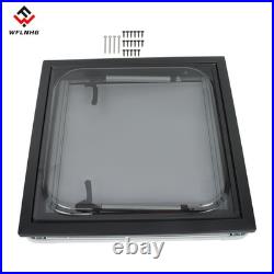 For Camper Van Motorhome Window Hinged Sliding+Caravan Blind 500500mm UK