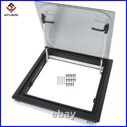 For Camper Van Motorhome Window Hinged Sliding+Caravan Blind 500500mm UK