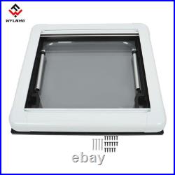 For Camper Van Motorhome Window Hinged Sliding+Caravan Blind 500500mm UK