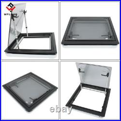 For Camper Van Motorhome Window Hinged Sliding+Caravan Blind 500500mm UK