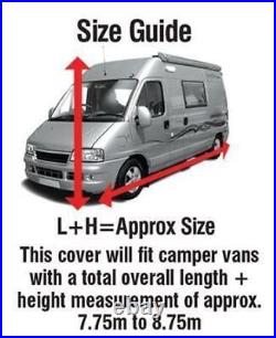 For Fiat Ducato Peugeot Boxer Camper Van Motorhome Breathable Full Cover