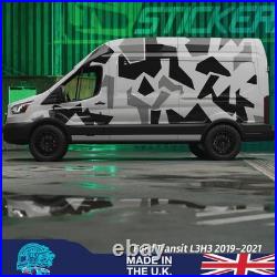 For Ford Transit Motorhome Vinyl Decal Camo Kit Custom Camper Van Stickers