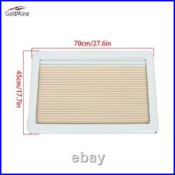 For Motorhome Camper Van 700450mm Cassette Sliding Hinged Window +Caravan Blind