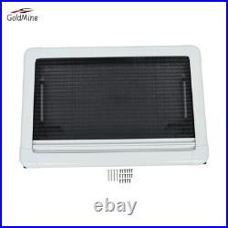 For Motorhome Camper Van 700450mm Cassette Sliding Hinged Window +Caravan Blind