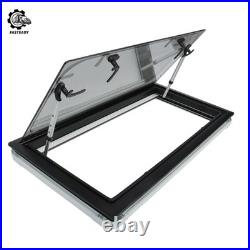 For Motorhome Camper Van 900450mm Sliding Hinged Window +Caravan Blind