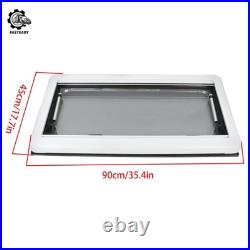 For Motorhome Camper Van 900450mm Sliding Hinged Window +Caravan Blind