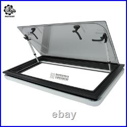 For Motorhome Camper Van 900450mm Sliding Hinged Window +Caravan Blind