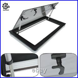 For Motorhome Camper Van 900450mm Sliding Hinged Window +Caravan Blind