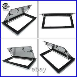 For Motorhome Camper Van 900450mm Sliding Hinged Window +Caravan Blind