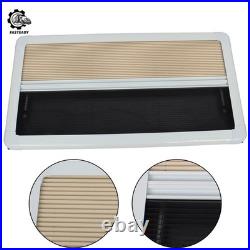 For Motorhome Camper Van 900450mm Sliding Hinged Window +Caravan Blind
