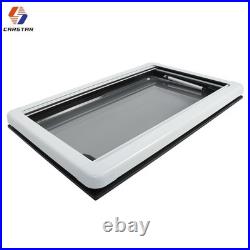 For Motorhome Camper Van 900550mm Cassette Sliding Hinged Window +Caravan Blind