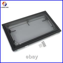 For Motorhome Camper Van Cassette Sliding Hinged Window+Caravan Blind 700400mm