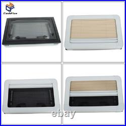 For Motorhome Camper Van Cassette Window Hinged Sliding+Caravan Blind 500300mm