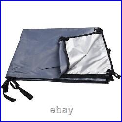 For Motorhome Van Campervan Sun Canopy Awning Gray Large Area Rain Protection