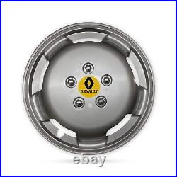 For Renault Master Motorhome Camper Van 4x 16 Deep Dish Silver Wheel Trims Caps