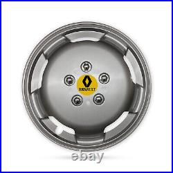 For Renault Trafic Motorhome Camper Van 4x 15 Deep Dish Silver Wheel Trims Caps