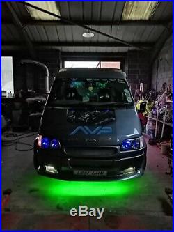 Ford Transit 100 Custom 3.0 LWB Alien VS Predator Camper Day Van Motorhome