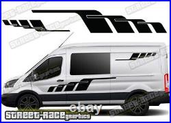 Ford Transit Campervan 035 graphics stickers decals race van motorhome camper