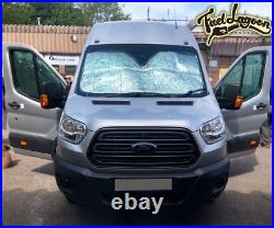 Ford Transit MK8 2014+ Thermal Window Screen Blinds Motorhome Camper Van Cab set