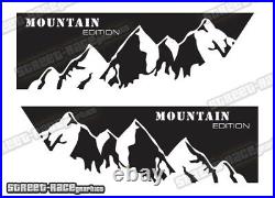 Ford Transit Motorhome Camper van 057 Mountain graphics sticker campervan decal