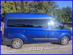 Ford transit custom camper van with toilet compartment Ford transit custom camper van with toilet compartment