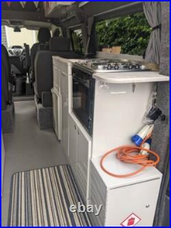 Ford transit custom camper van with toilet compartment Ford transit custom camper van with toilet compartment