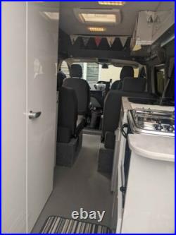 Ford transit custom camper van with toilet compartment Ford transit custom camper van with toilet compartment