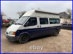 Ford transit minibus converted to motor home camper van