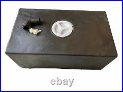 Fresh / Waste Water Tank Container & Fittings 80 Litre Motorhome Camper Van RV