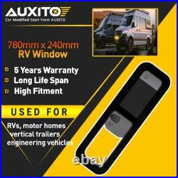 Front Right 780x240mm Dark Tint Sliding Window Motorhome Waterproof Universal